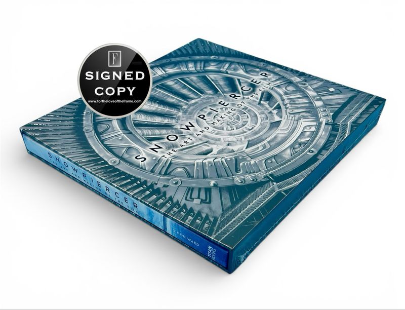 SIGNED & NUMBERED By Bong Joon Ho & Tilda Swinton - Snowpiercer: The Art and Making of the Film Deluxe Slipcase Edition Hardcover Book & COA Movie Memorabilia Autograph Auto