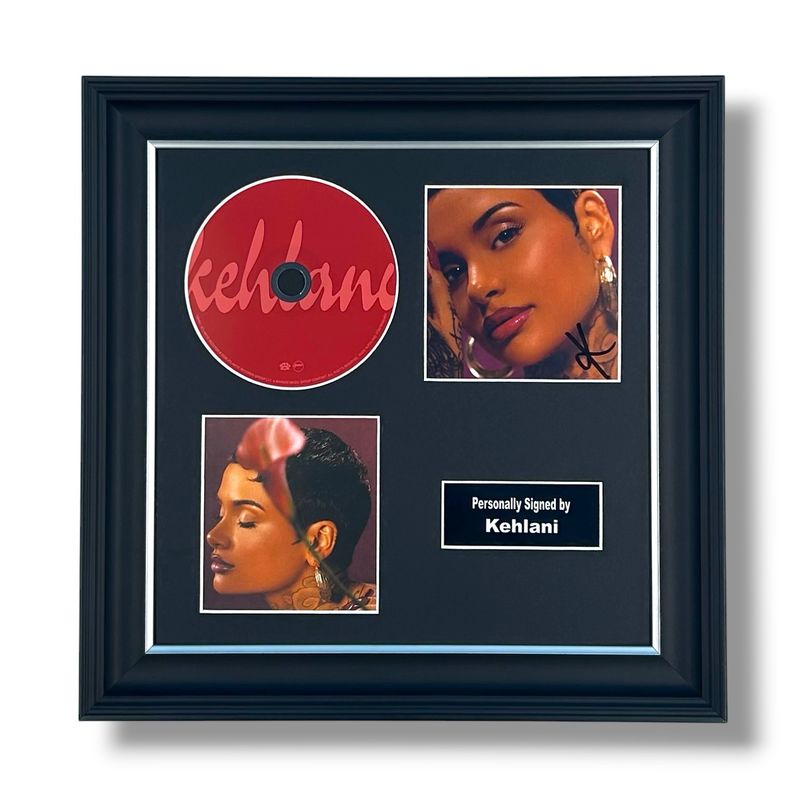 Kehlani Signed Photo & CD In Luxury Handmade Wooden Frame & Certificate Of Authenticity Music Memorabilia Autograph Auto Poster Kehlani Signed Photo & CD In Luxury Handmade Wooden Frame & Certificate Of Authenticity Music Memorabilia Autograph Auto Poster