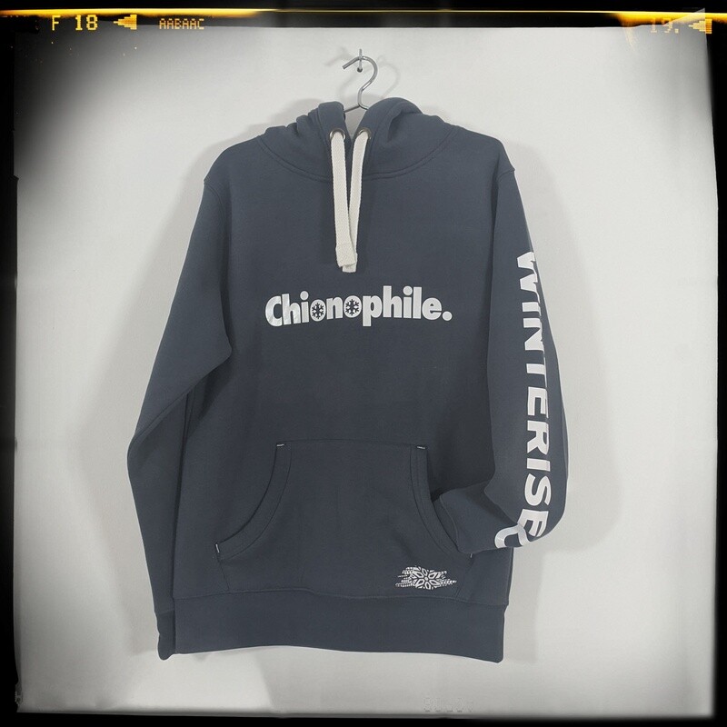 Winterised Chionophile Hoodie - Denim Blue Winterised Chionophile Hoodie - Denim Blue