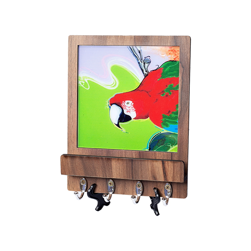Porta Chave com Suporte Arara