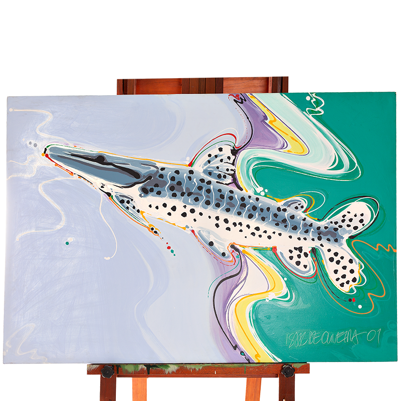 Quadro Original DNA Isaac Pintado