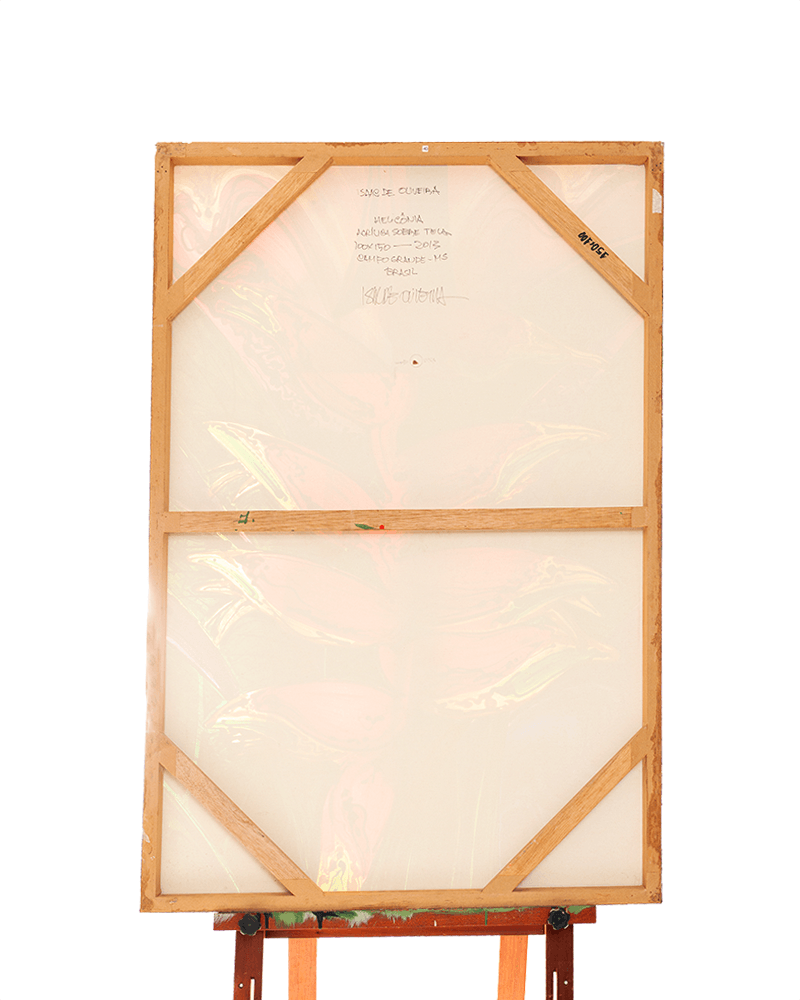 Quadro Original DNA Isaac Helicônia