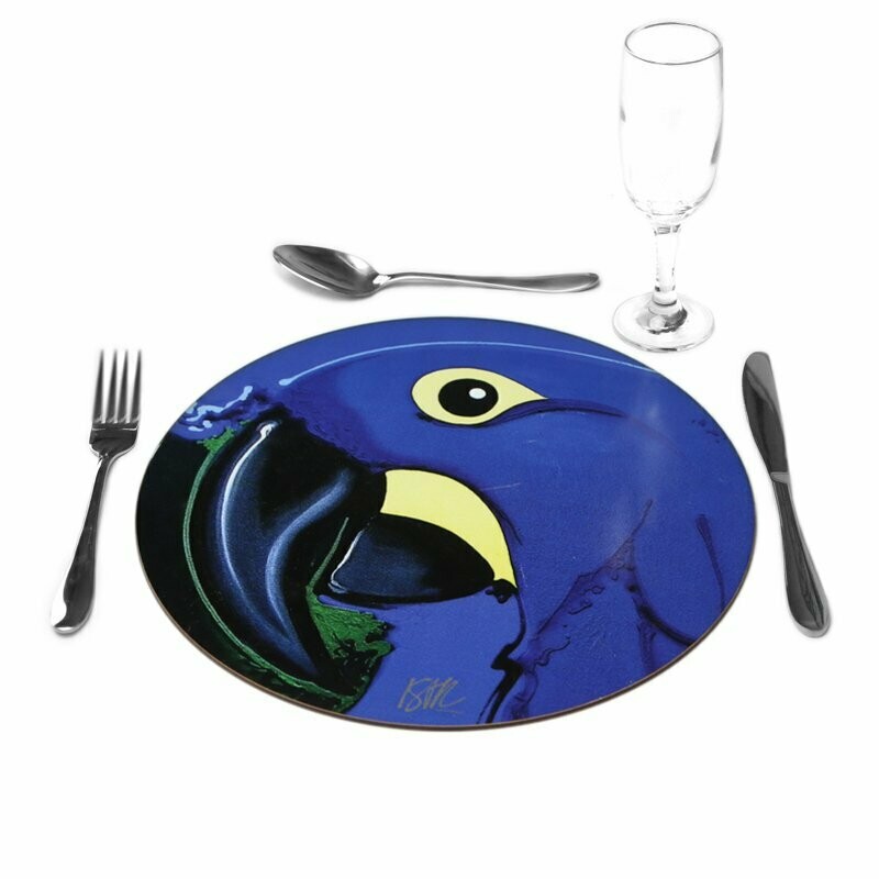Sousplat Arara Azul 02