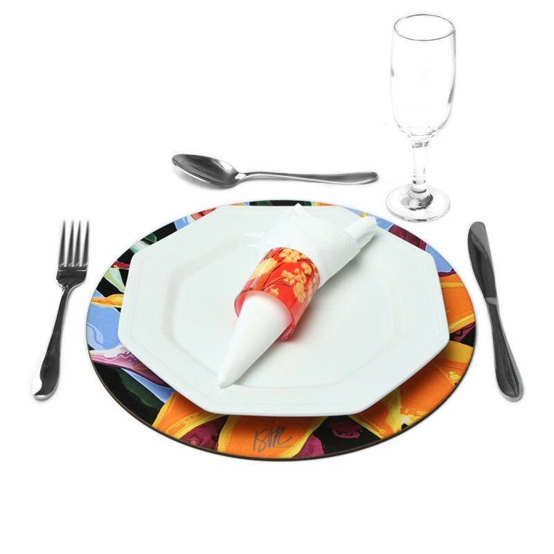 Sousplat Bromélia 04