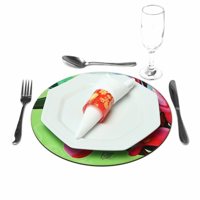 Sousplat Jasmim Manga Rosa