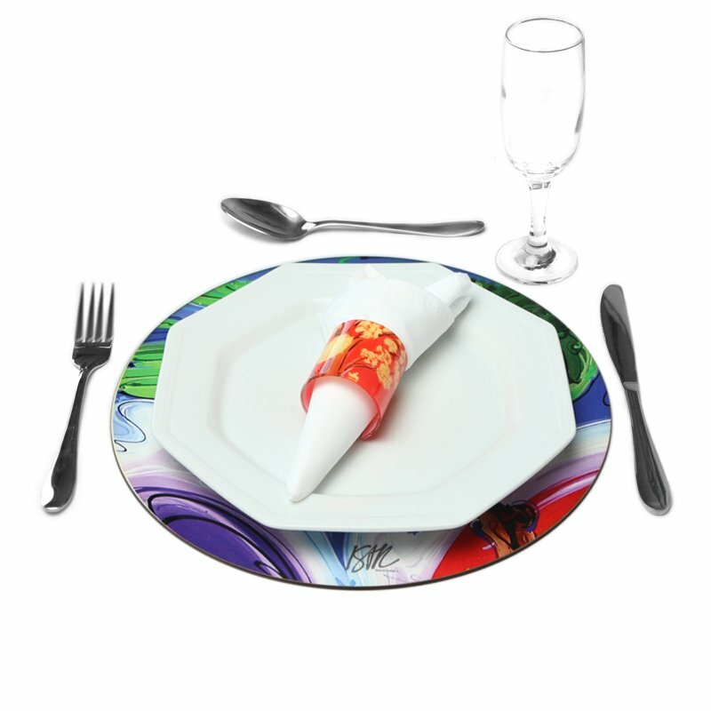 Sousplat Periquito do Pantanal