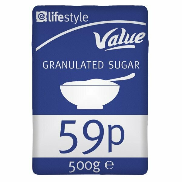 Lifestyle Value Granulated Sugar Pm59p 500g