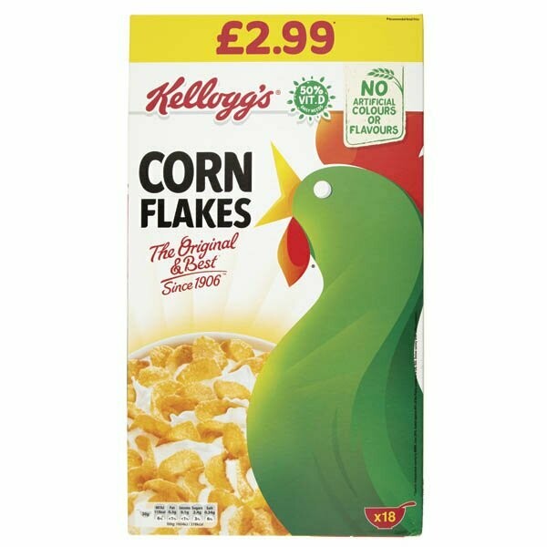 Kelloggs Cornflakes Pm2.99 550g