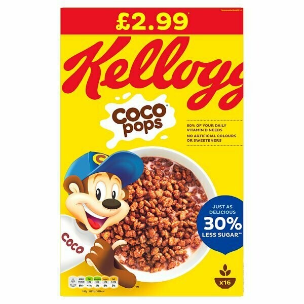 Kelloggs Coco Pops Pm2.99 480g