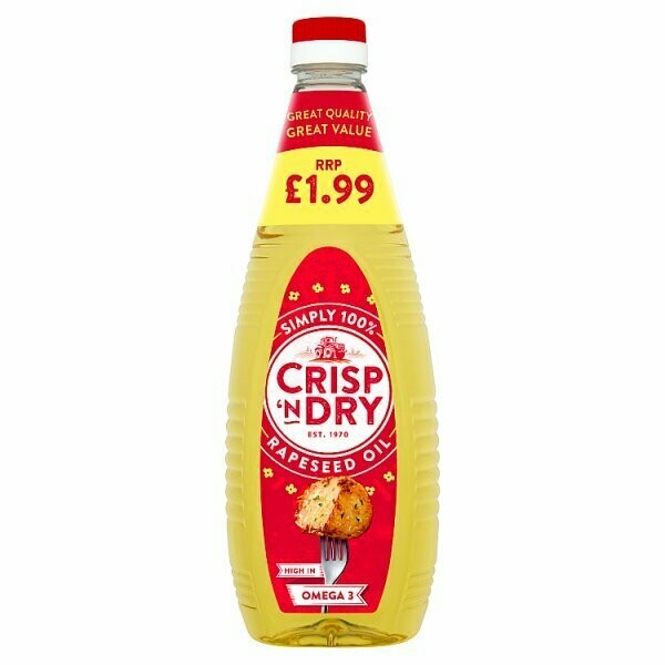 Princes Crisp N Dry Veg Oil Pm1.99 1ltr