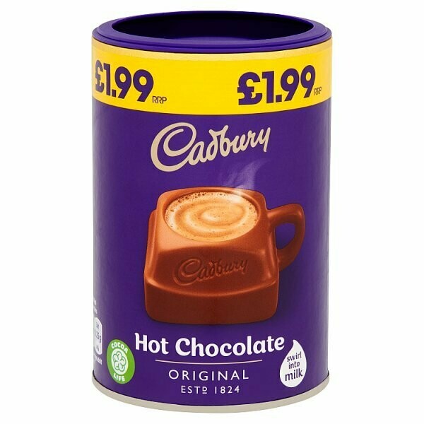 Cadbury Drinking Chocolate Pm 1.99 250g
