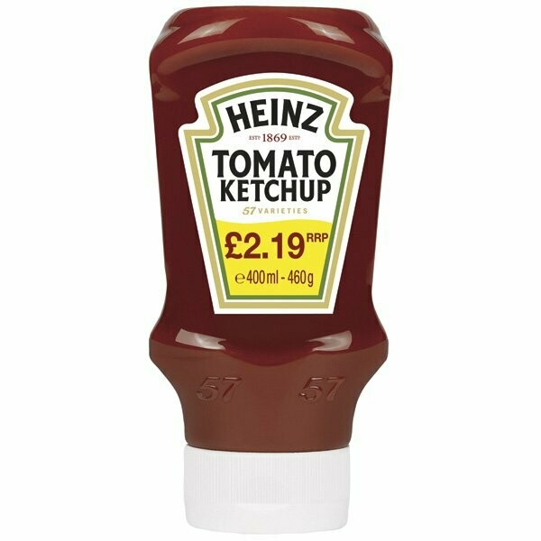 Heinz Tomato Ketchup Top Down Pm2.19 460g