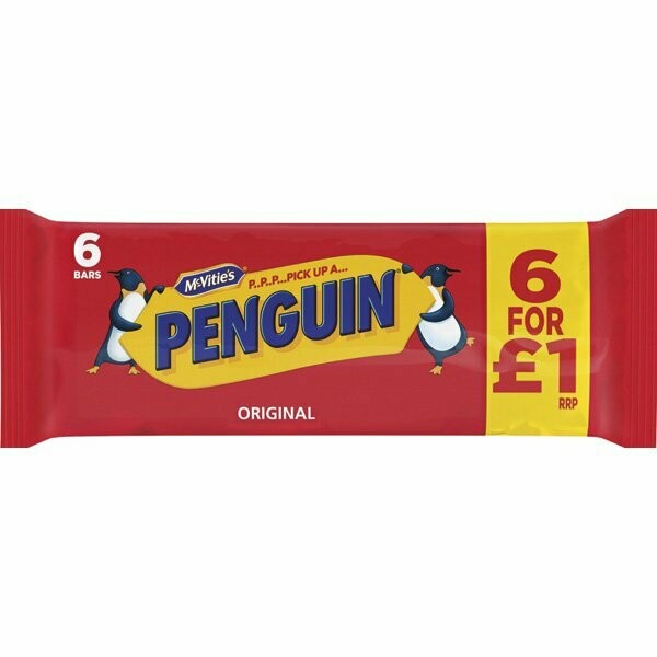 Mcvities Penguin Pm1.00 6pk