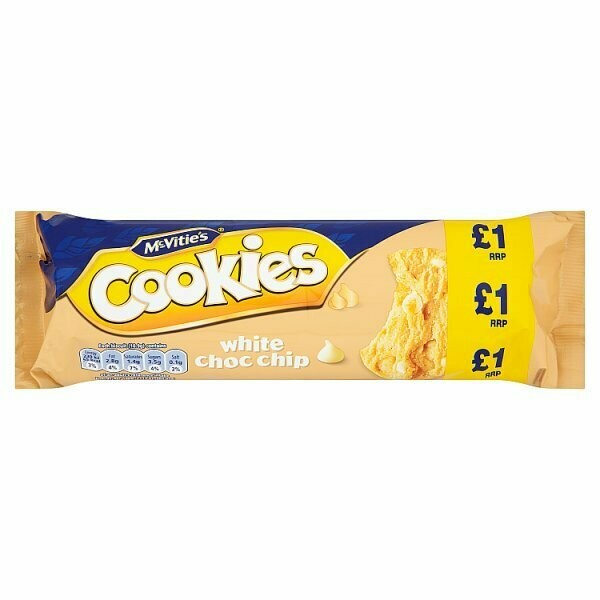 Mcvities White Chocolate Chip Cookies Pm1.00