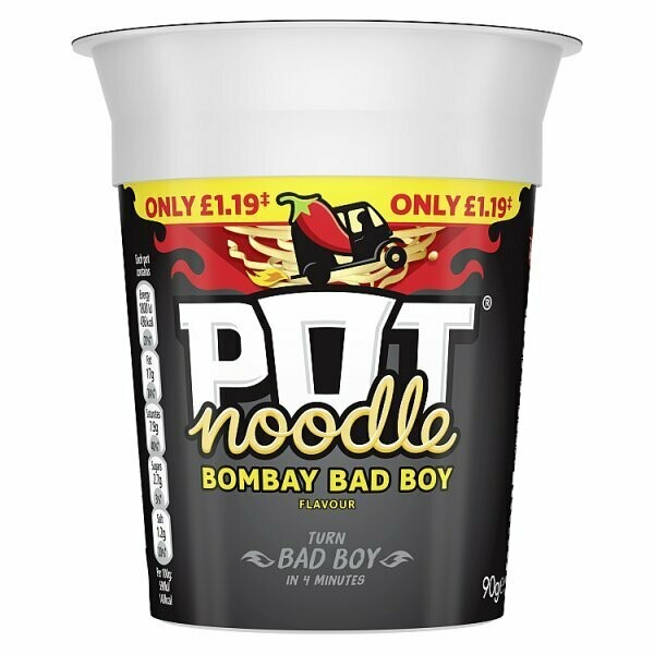 Pot Noodle Bombay Bad Boy Pm £1.19 90g