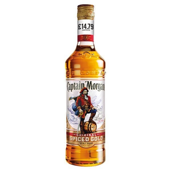 Captain Morgan Original Spiced Gold Rum Pm £14.79 70cl