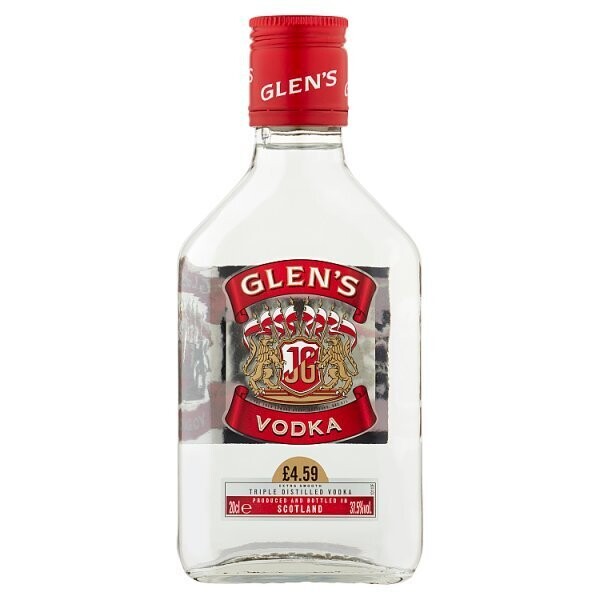 Glens Vodka Pm £4.59 20cl