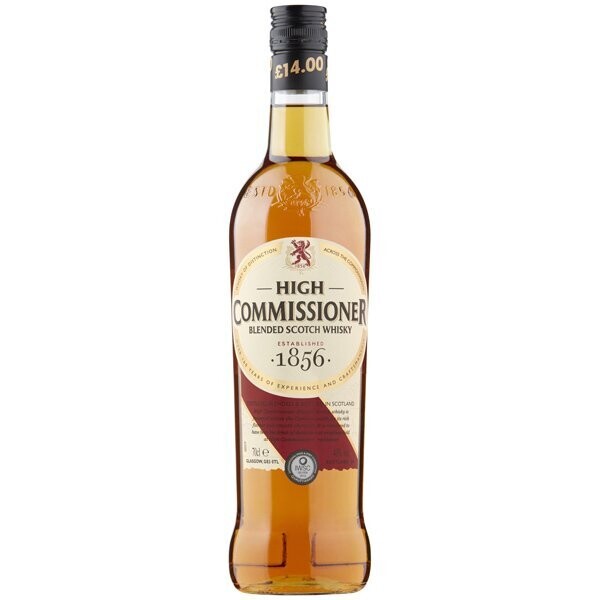High Commissioner Whisky Pm £14 70cl