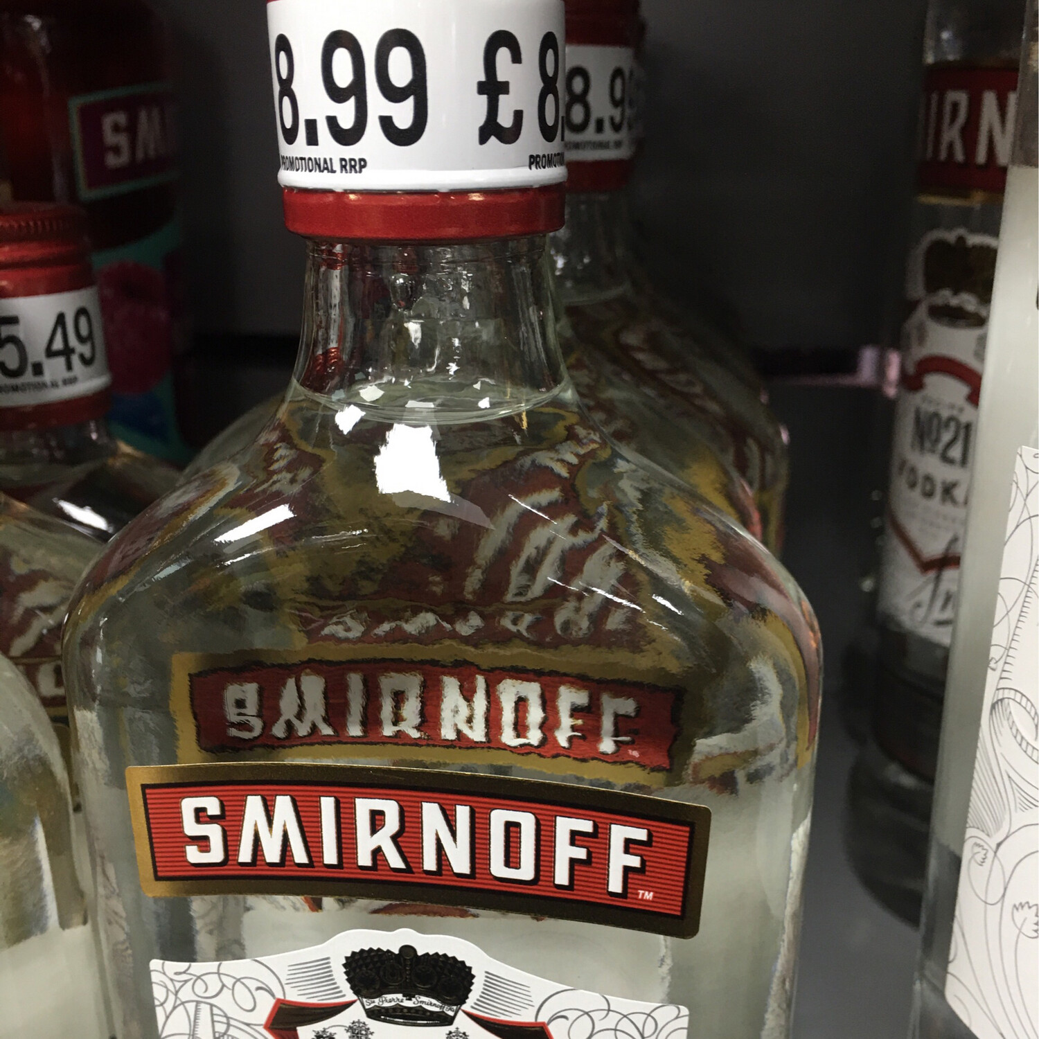 Smirnoff 350ml Pm 8.99