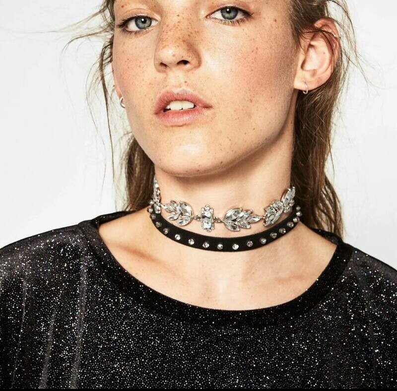 Diamond choker