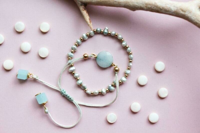 Aqua bracelet