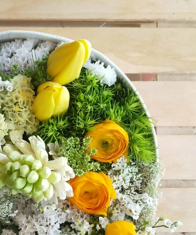 Flowerbox Terra i Metall