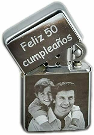 Encendedor tipo zippo de acero personalizado
