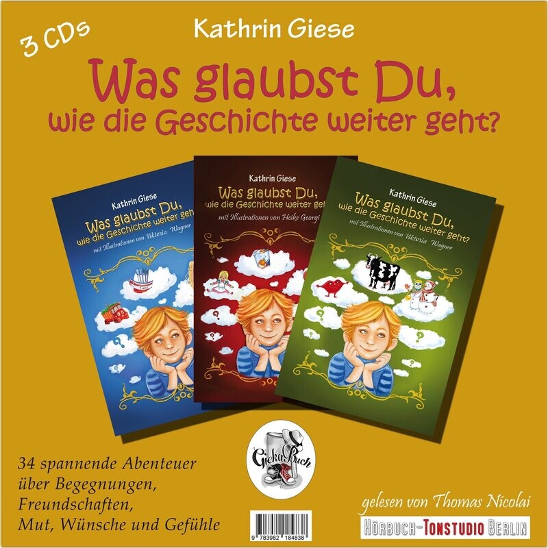 Hörbuch- CD....3 Stück