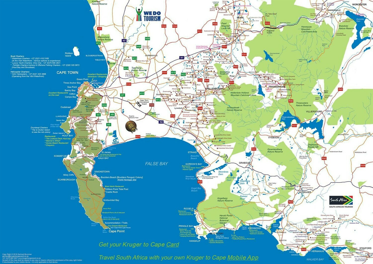Cape Town Map 2020