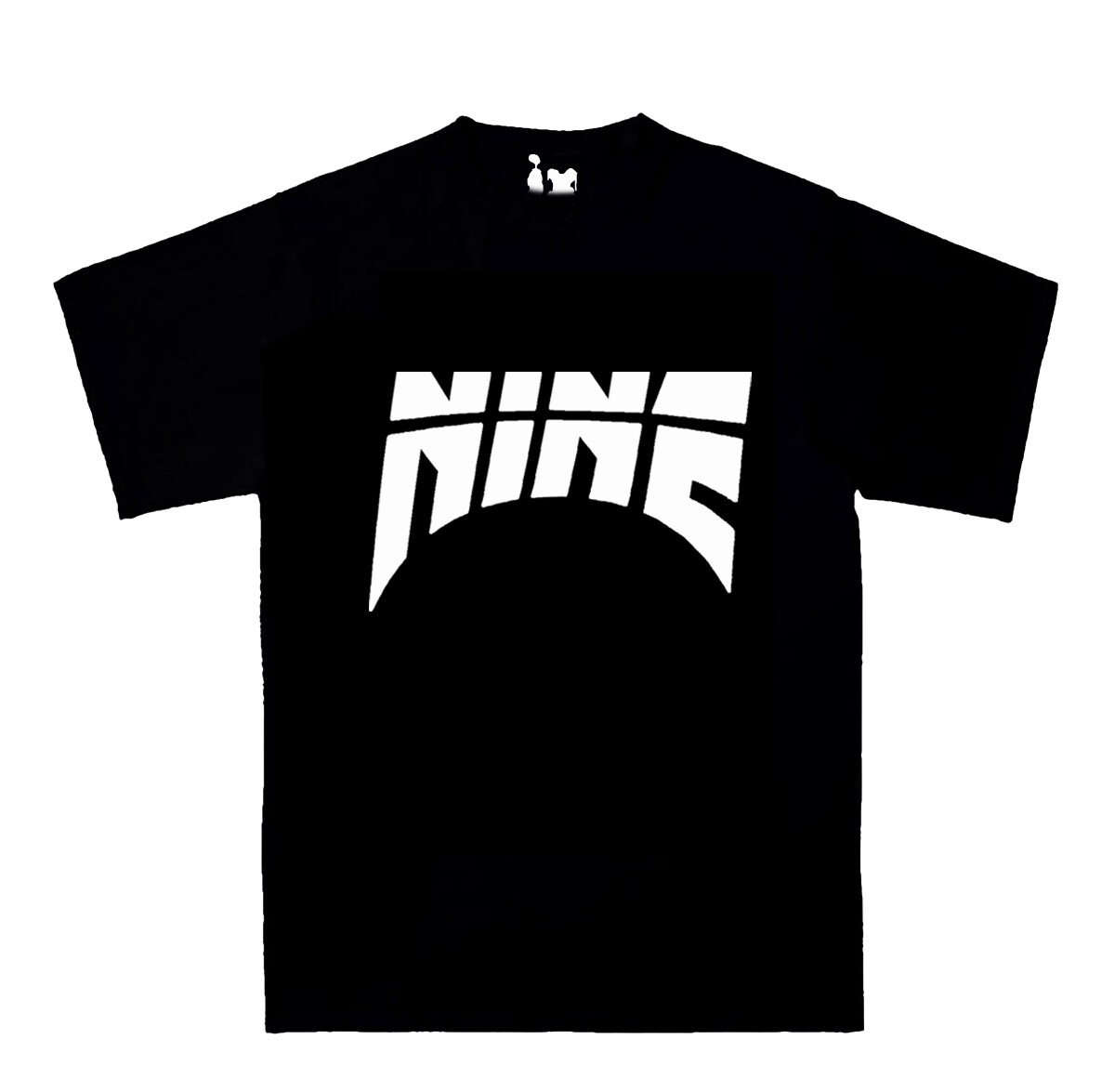 nine logo tee
