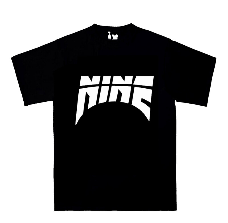 nine logo tee
