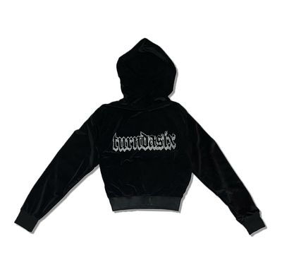 velour hoodie