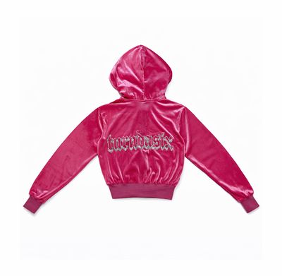 velour hoodie