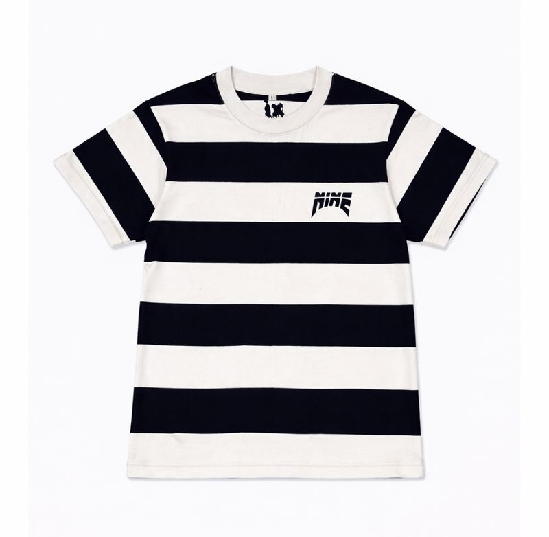 nine stripped tee