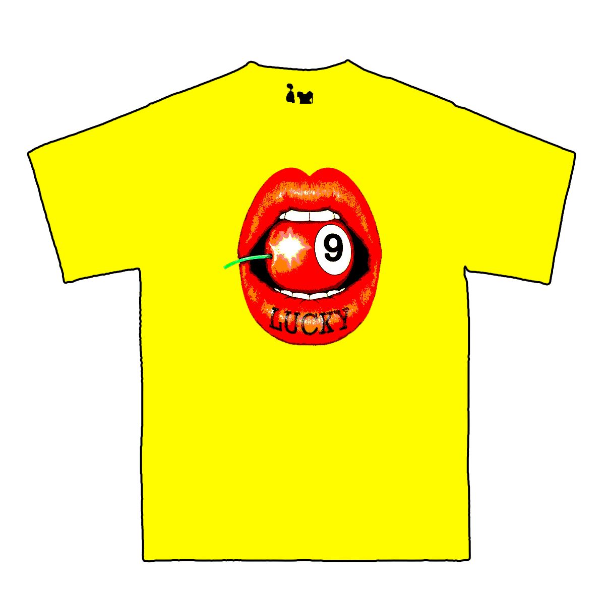 lucky 9 tee