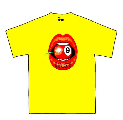 lucky 9 tee