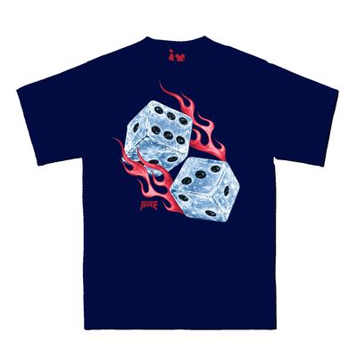 glacier dice tee