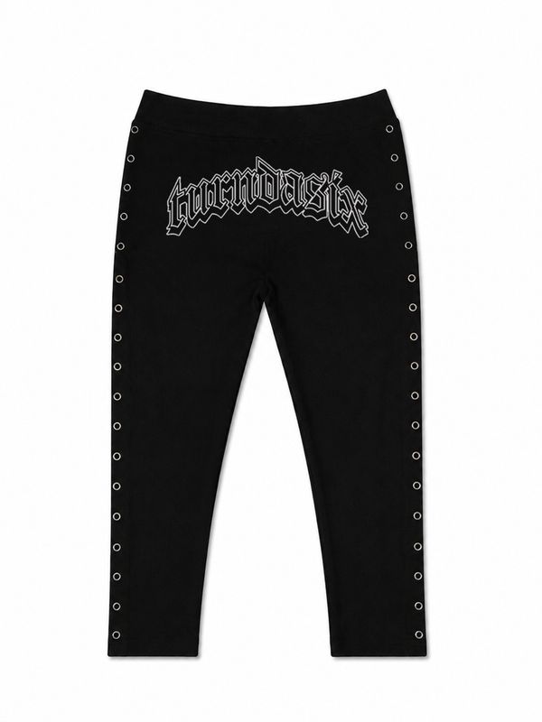 nine metallic capri
