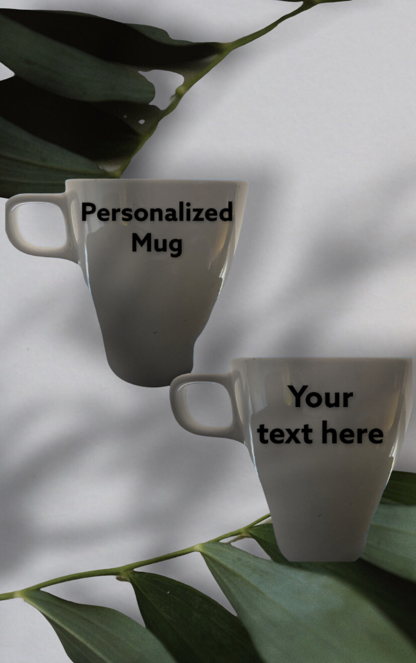 Personalized mug
