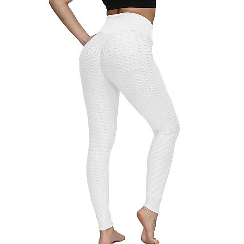 White hotsell scrunch leggings