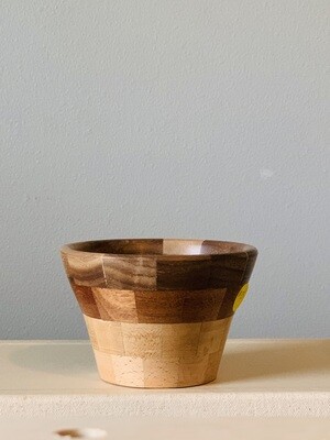Multi Wood Decorative Bowl