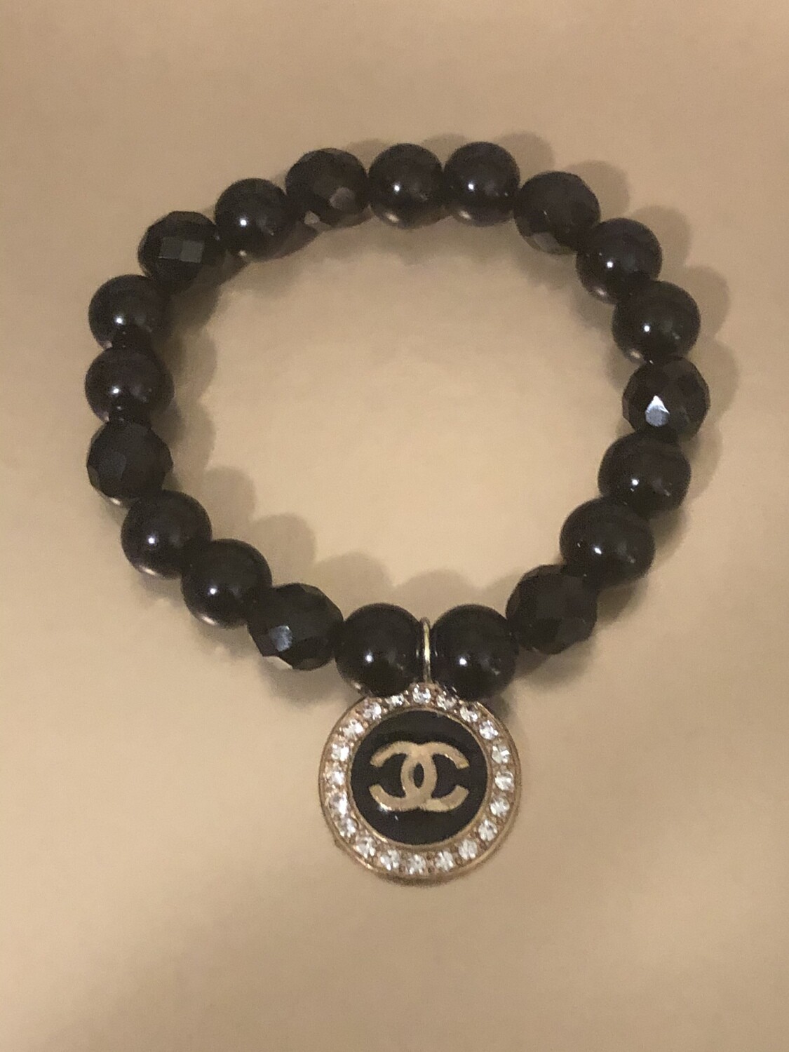 Designer inspired Black Bracelet