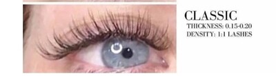 Chan&#39;s classic lash set