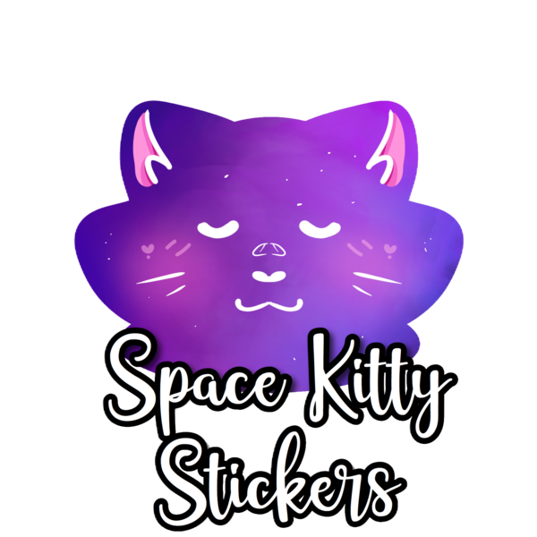 Space Kitty Stickers Official Store