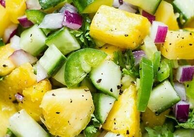 Pineapple Cucumber Salad