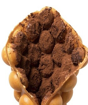 Nutella Or Cookie Butter Bubble Waffle
