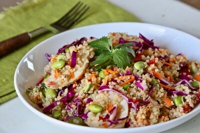 Thai Quinoa Salad Or Mixed Salad | Medium
