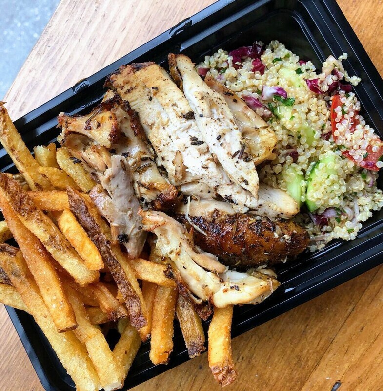 1/4 Chicken Platter Special