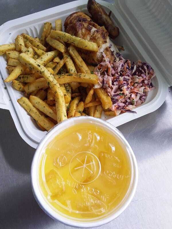Terrific Tuesday Special 1/4 Chicken, Fries, Salad &amp; A Drink