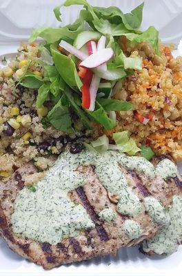 Grilled Fish &amp; Salad Only